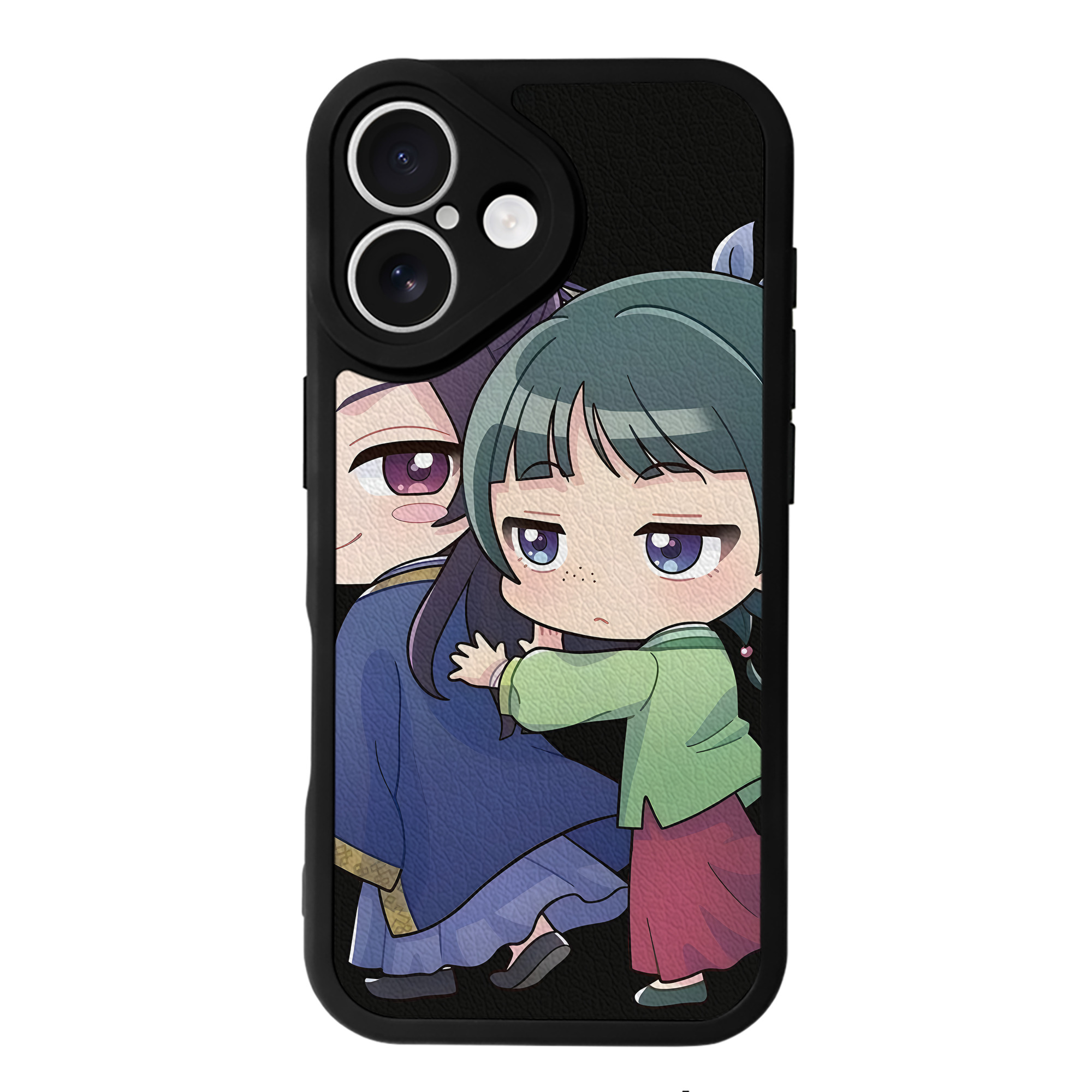 （画像用） 薬屋のひとりごと The Apothecary Diaries 【iPhone 16シリーズ対応】シリコンスマホケース（レザー調） 材質：シリコン